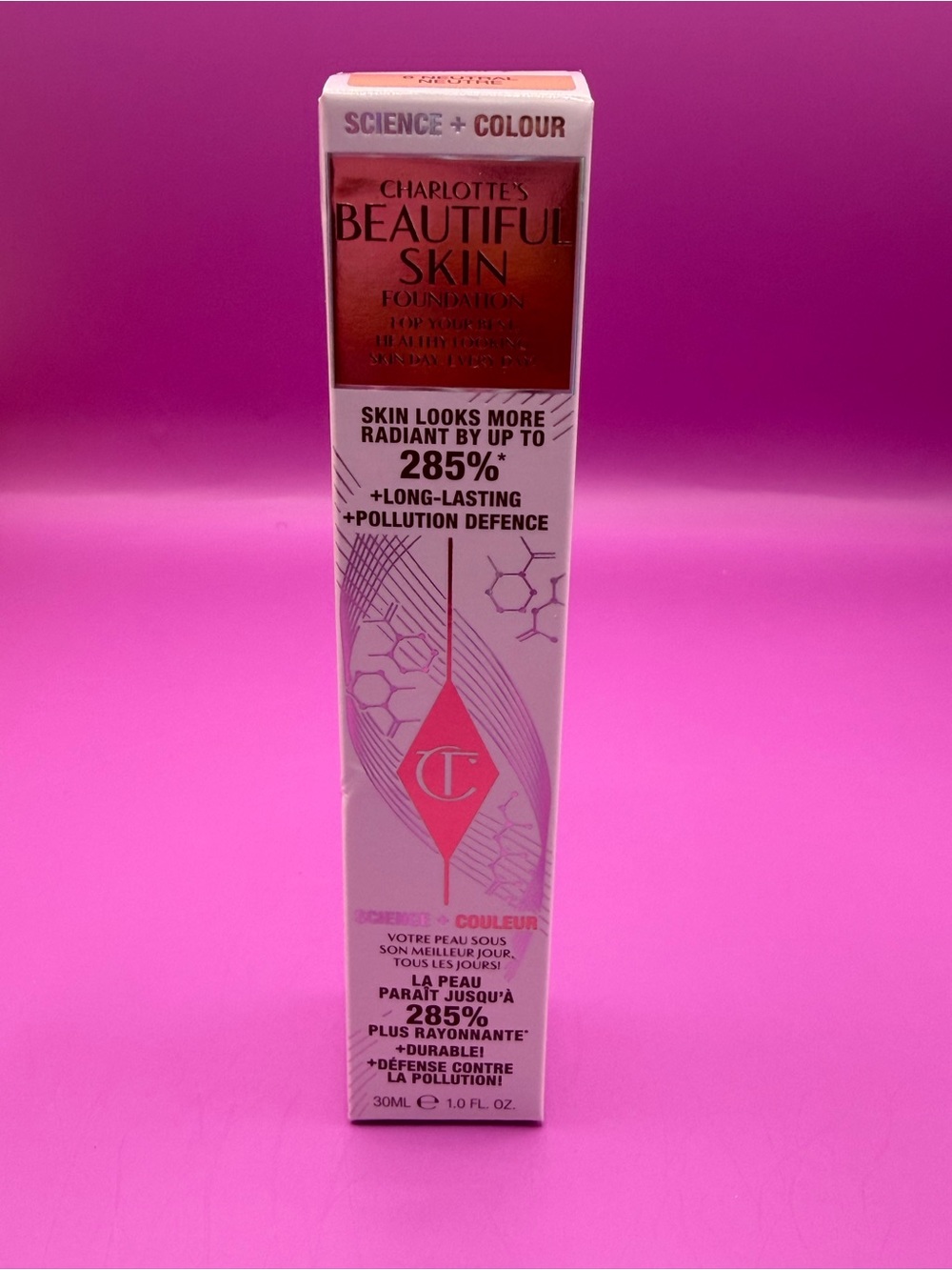 Charlotte Tilbury Beautiful Skin Foundation - neutral6 Shade